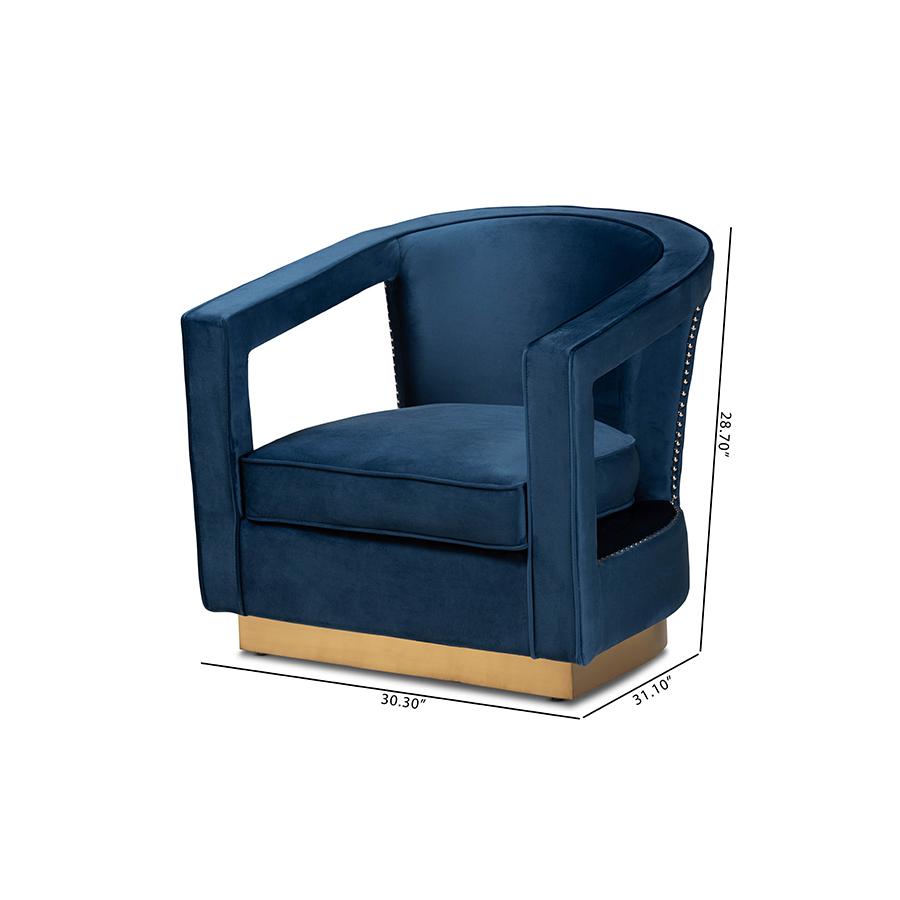 Gold Finished Metal Armchair. Picture 9