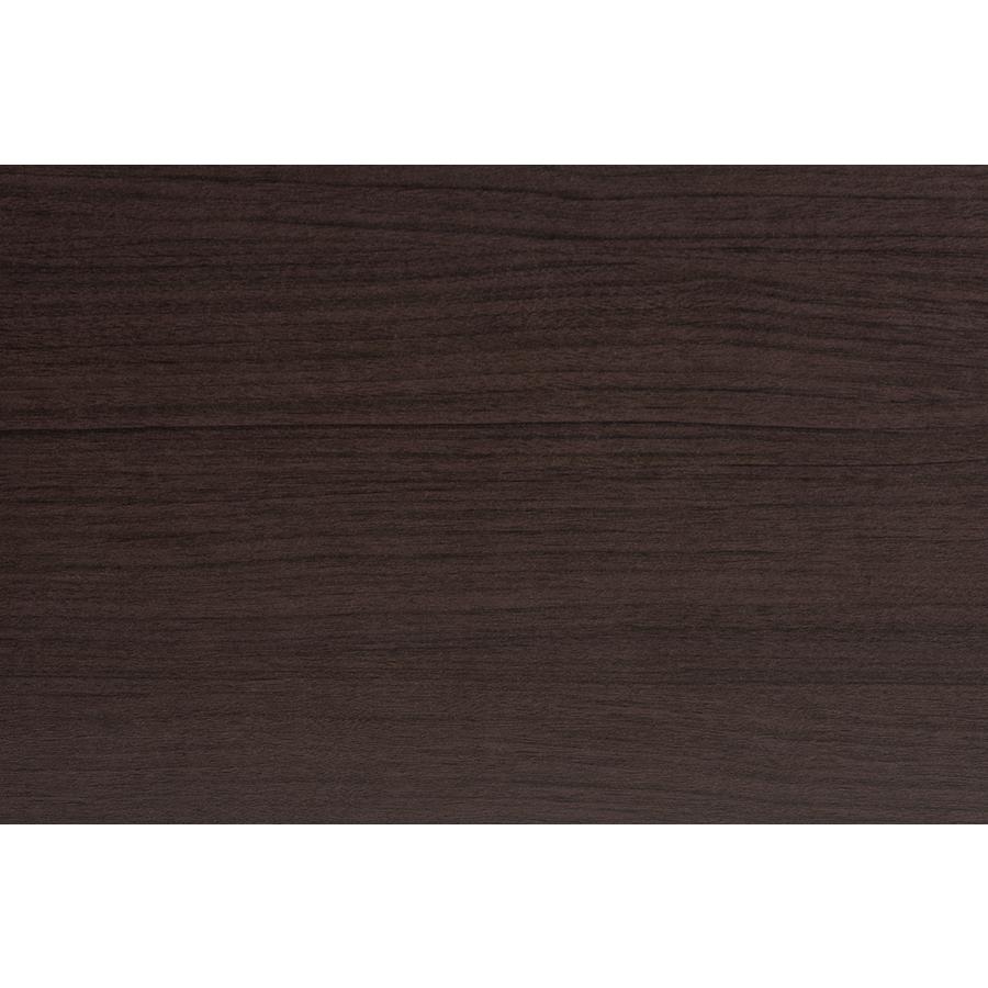 Baxton Studio Dexton Modern and Contemporary Dark Brown Finished Wood Queen Size Platform Storage Bed. Picture 8