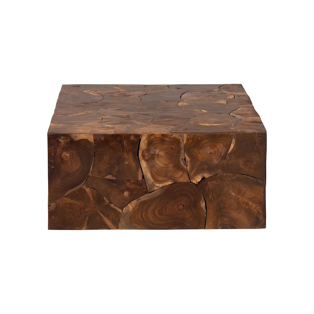 Eldora Teak Wood Coffee Table. Picture 4