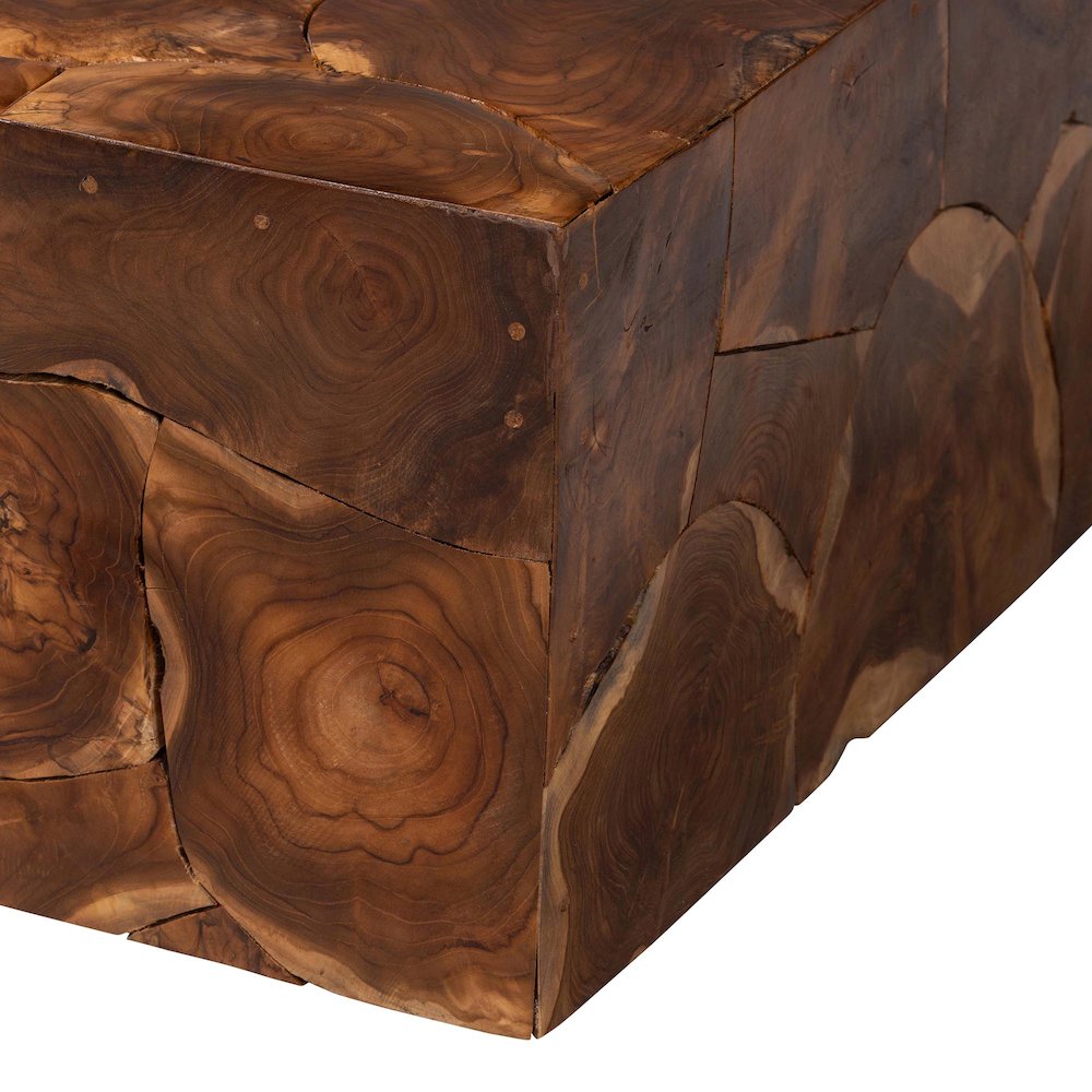 Eldora Teak Wood Coffee Table. Picture 5