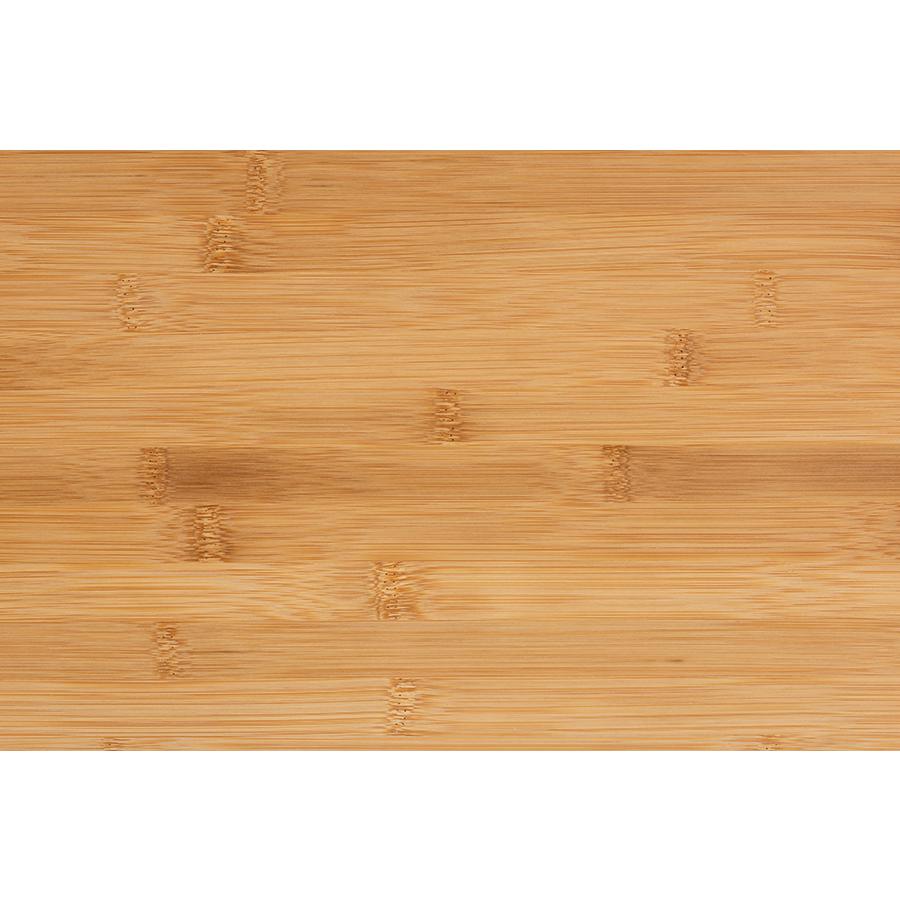 Transitional Natural Brown Bamboo Wood 1-Drawer End Table. Picture 7