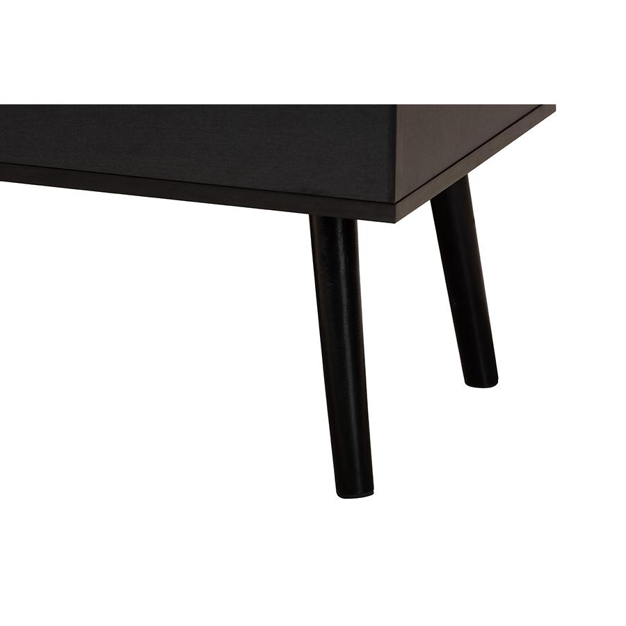 Espresso Brown Finished Wood Coffee Table with Lift-Top Storage Compartment. Picture 6
