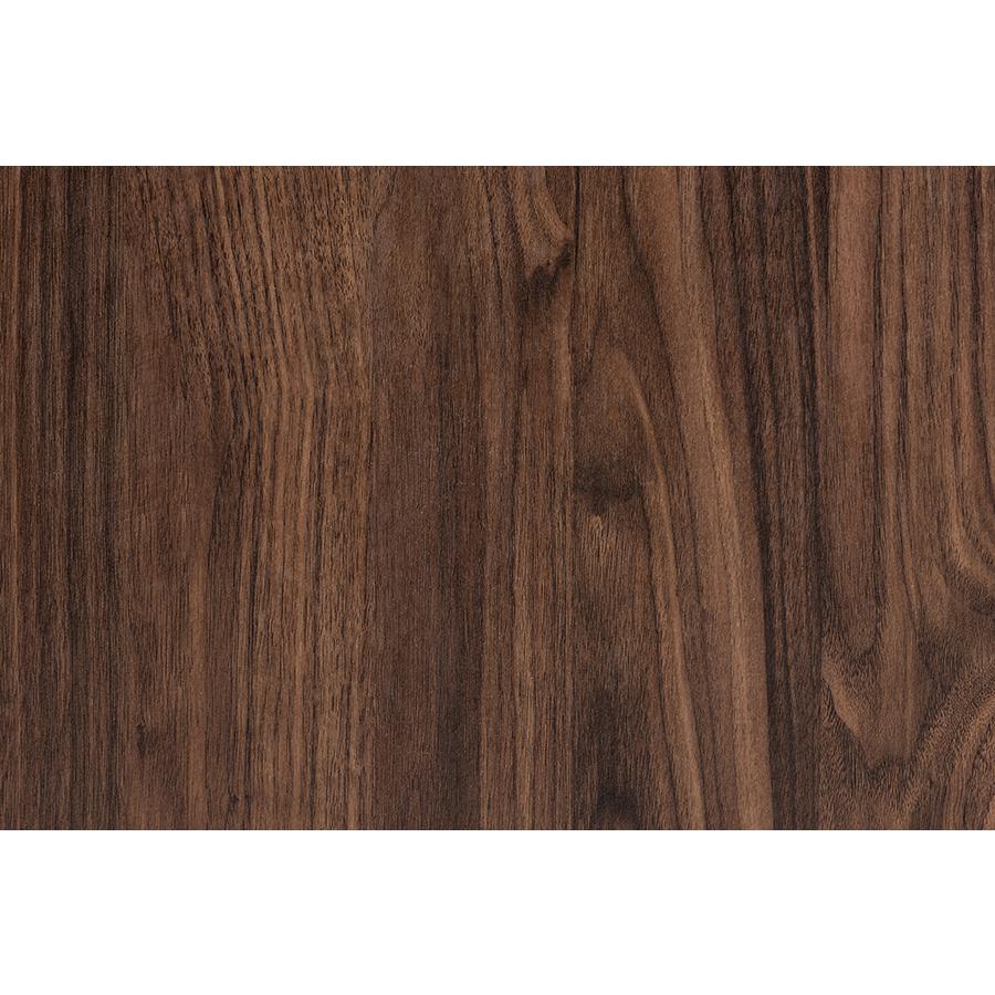 Baxton Studio Sadia Modern Walnut Brown Finished Wood Storage Cabinet. Picture 7