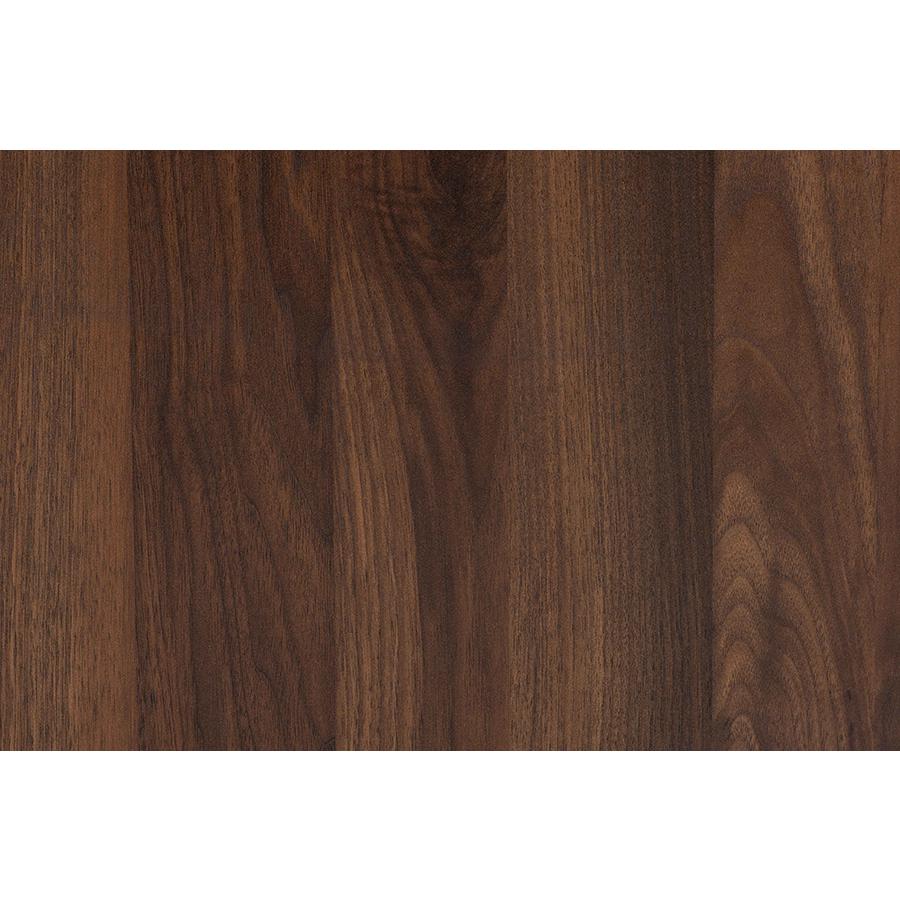 Transitional Walnut Brown Finished Wood 2-Drawer Coffee Table. Picture 7