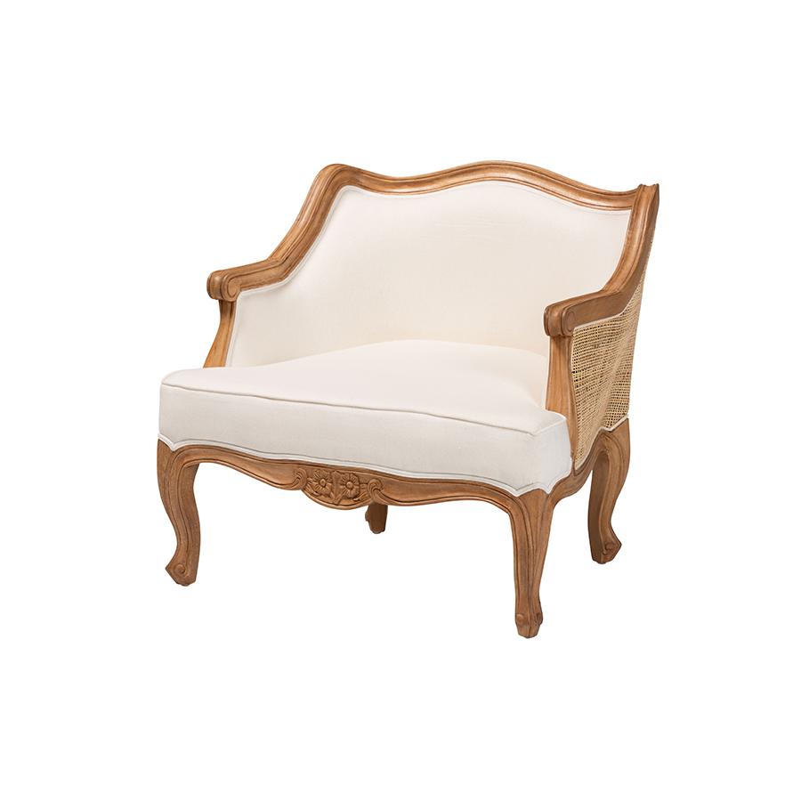 Honey Oak Finished Wood Low Seat Accent Chair. Picture 1
