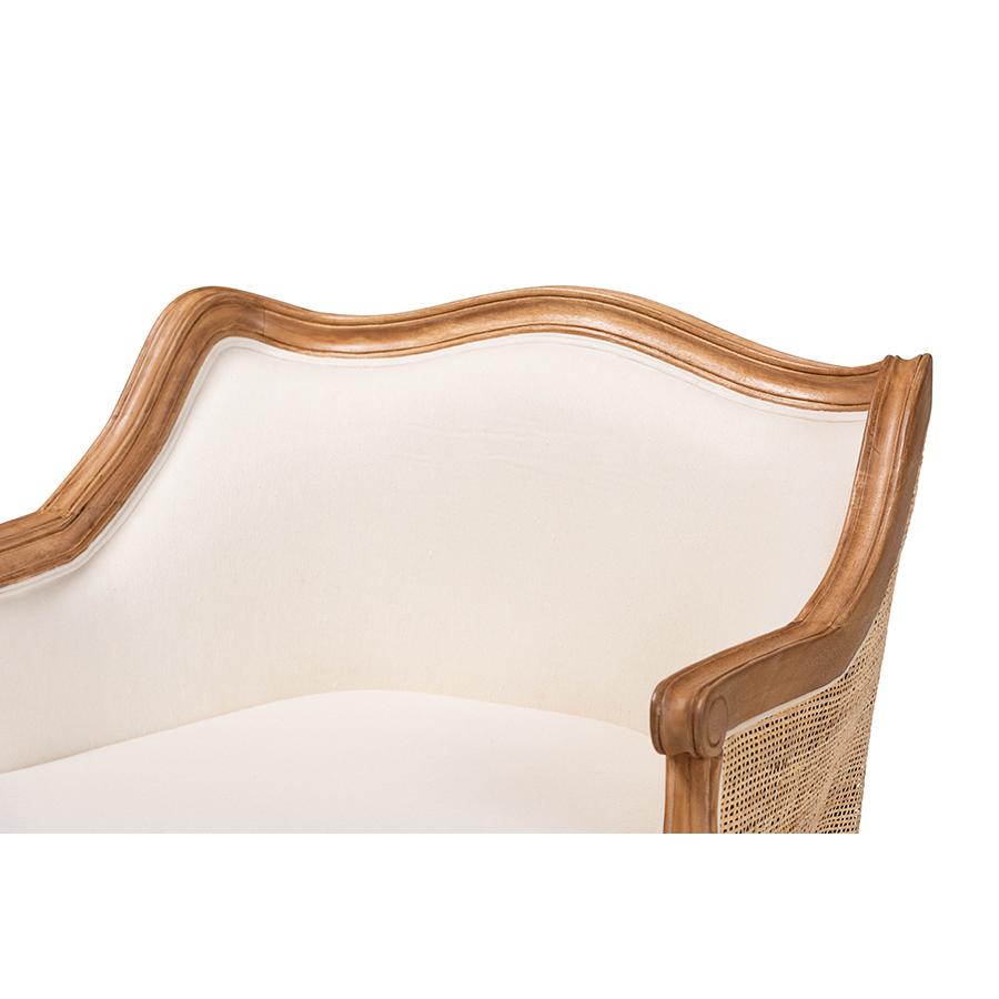Honey Oak Finished Wood Low Seat Accent Chair. Picture 5