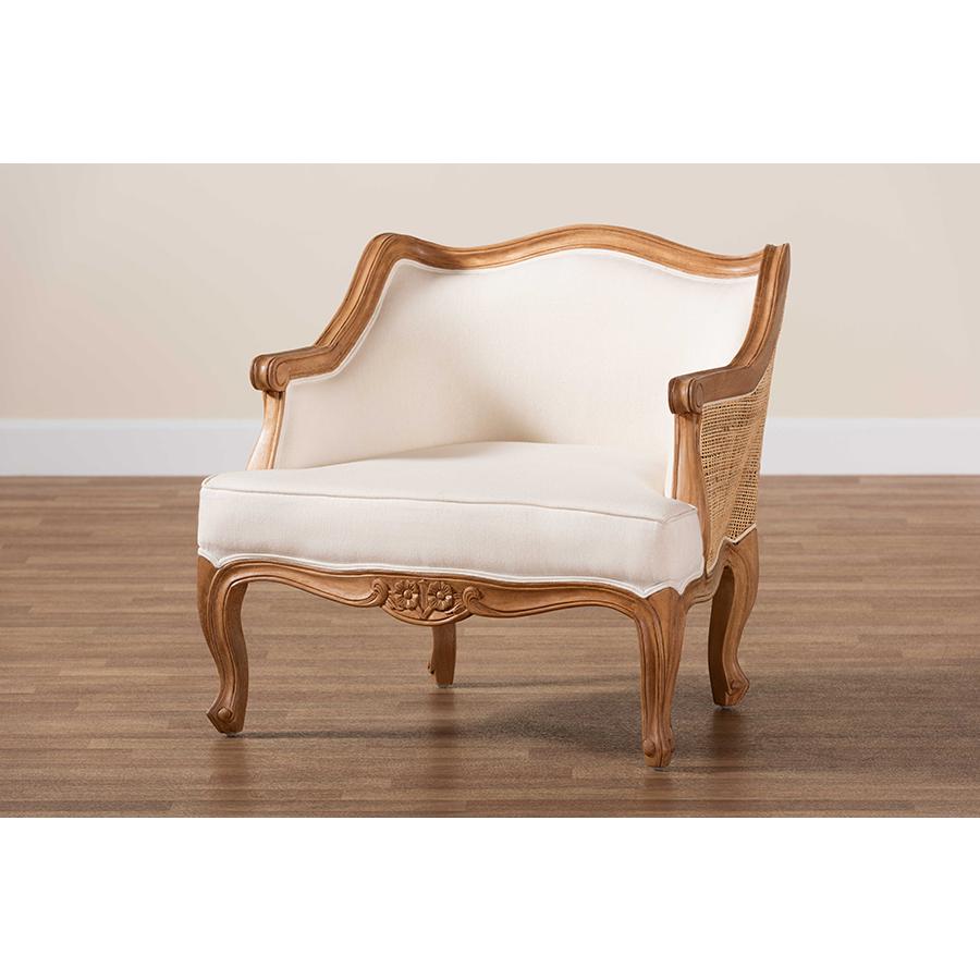 Honey Oak Finished Wood Low Seat Accent Chair. Picture 9
