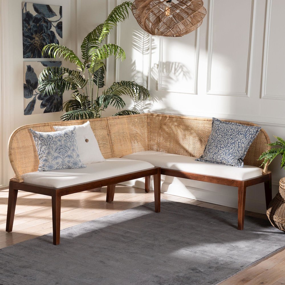 Okinawa 2-Piece Corner Bench Set. Picture 7