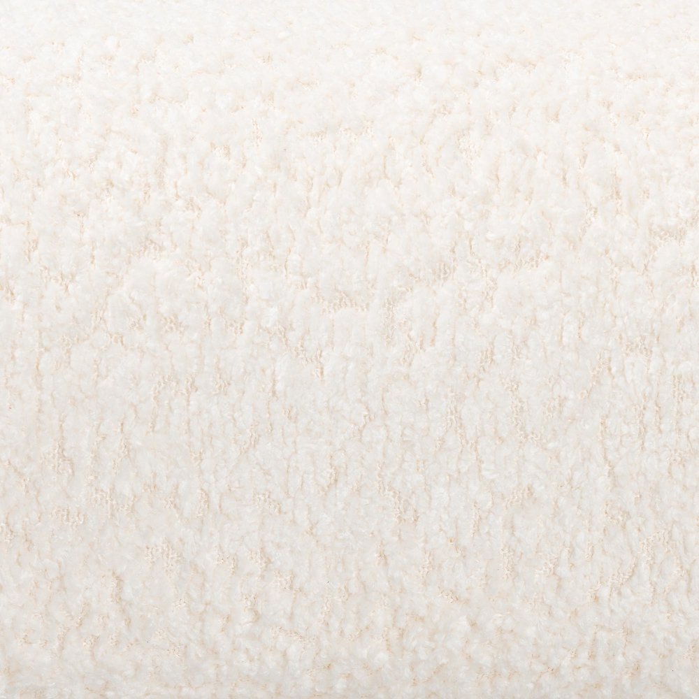 Eladio Modern Luxe Ivory Boucle Fabric Queen Size Bed. Picture 6