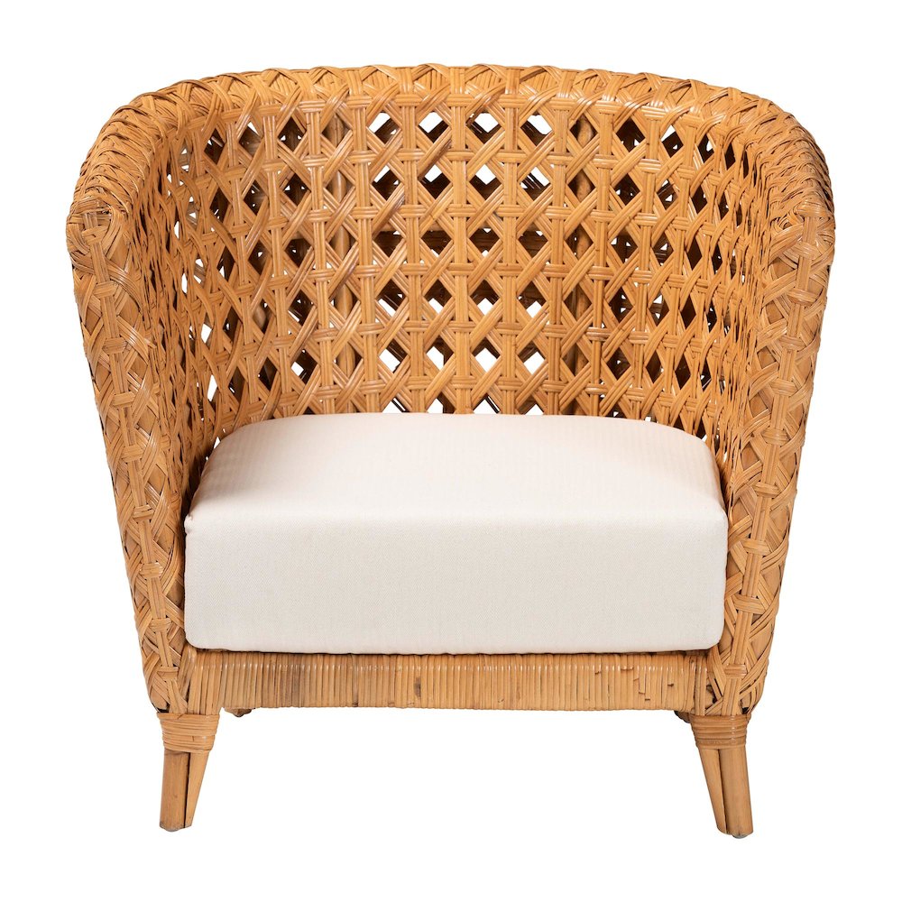 Daiwa Bohemian Light Honey Ratan Accent Chair. Picture 2