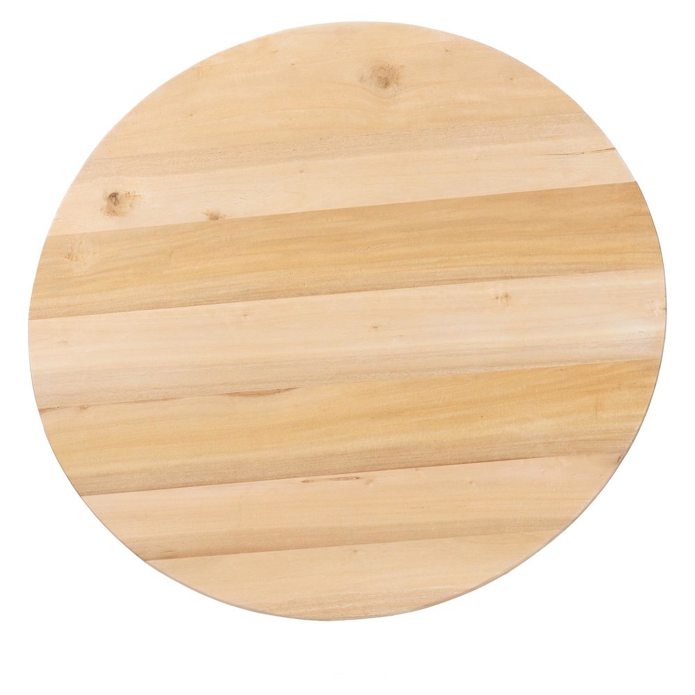 Caribic Modern Slatted Acacia Wood Coffee Table. Picture 3