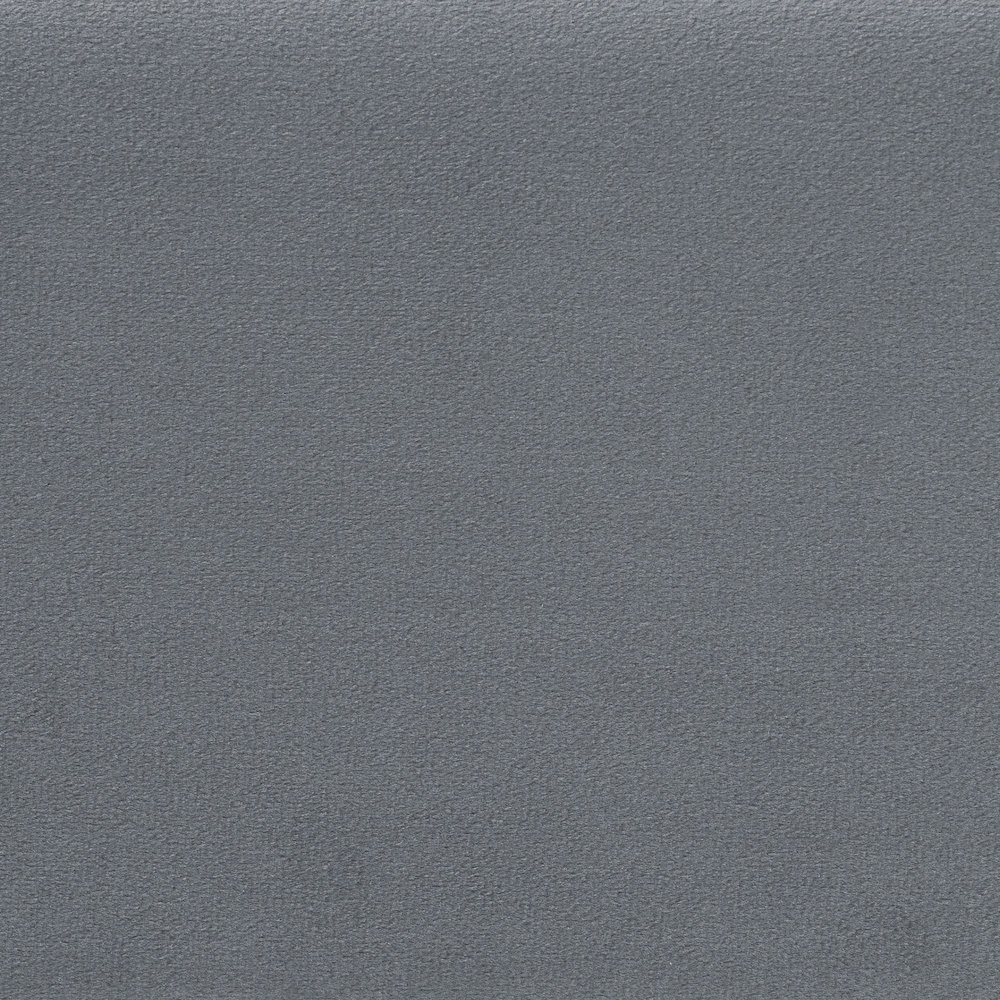 Payne Modern Glam Grey Velvet and Dark Brown Wood Queen Bed. Picture 6