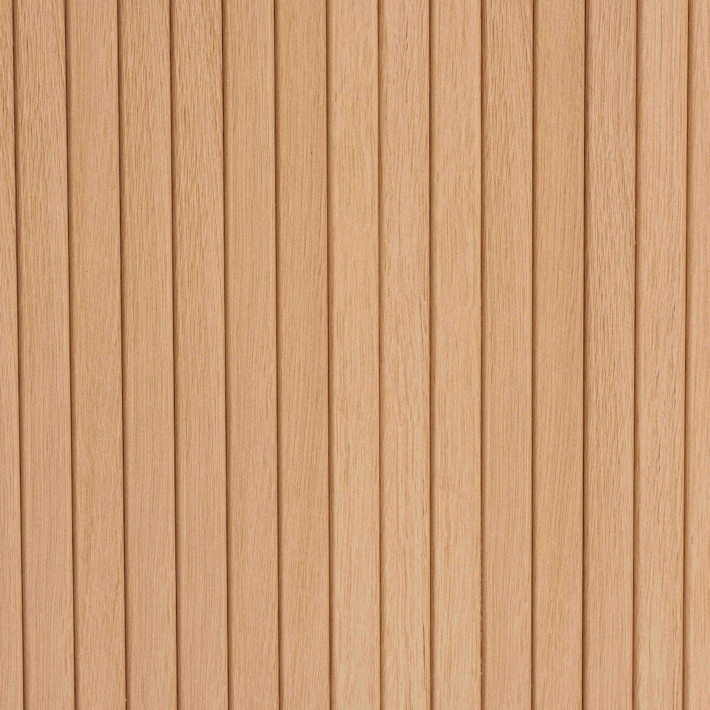 Baxton Studio Lucia Fluted Wood Sideboard - Mid-Century Modern Buffet Cabinet. Picture 7