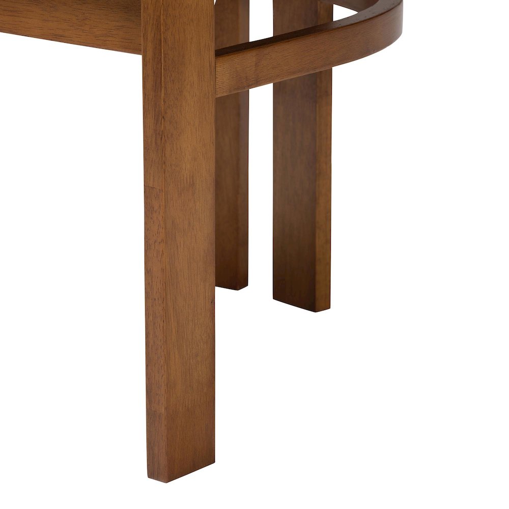 Carice Modern Cream Boucle Dining Chair. Picture 6