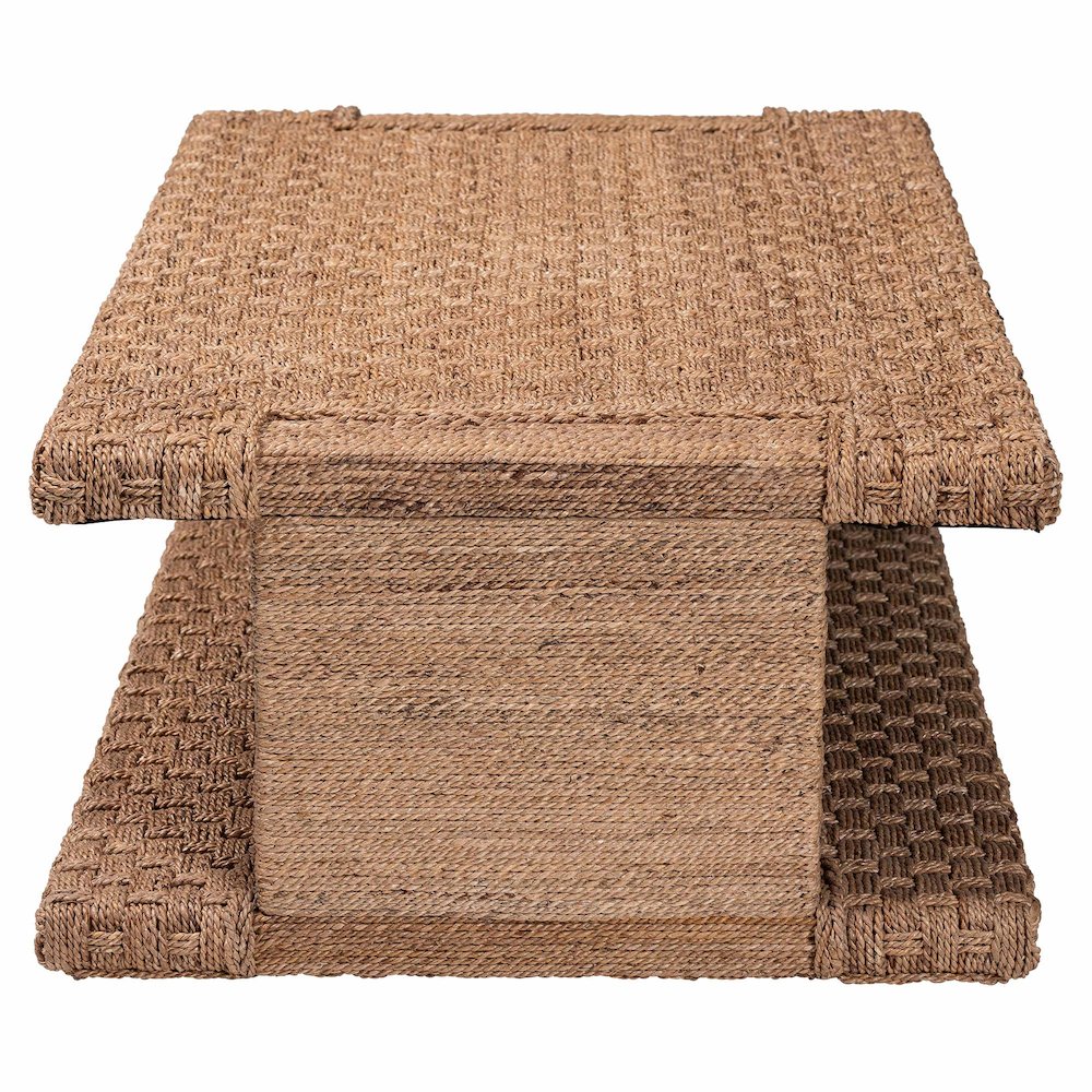 Rhinos Handwoven Seagrass Coffee Table. Picture 3