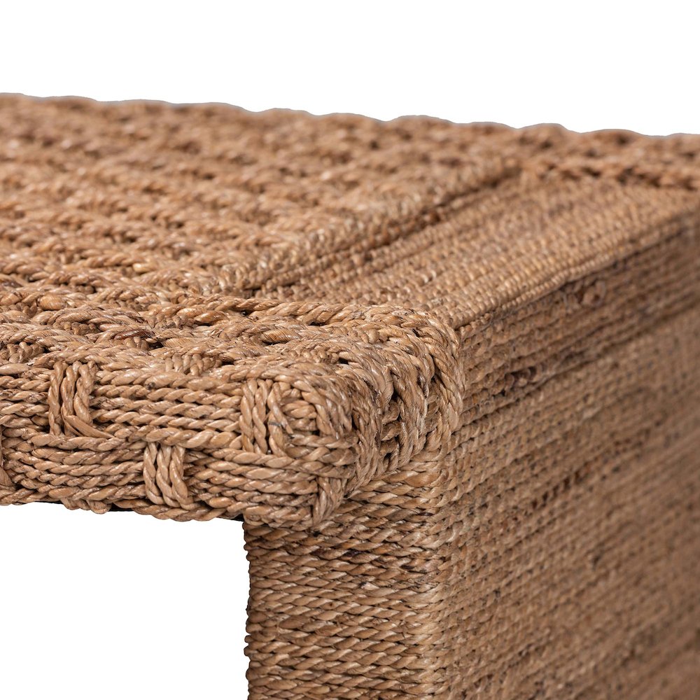 Rhinos Handwoven Seagrass Coffee Table. Picture 4