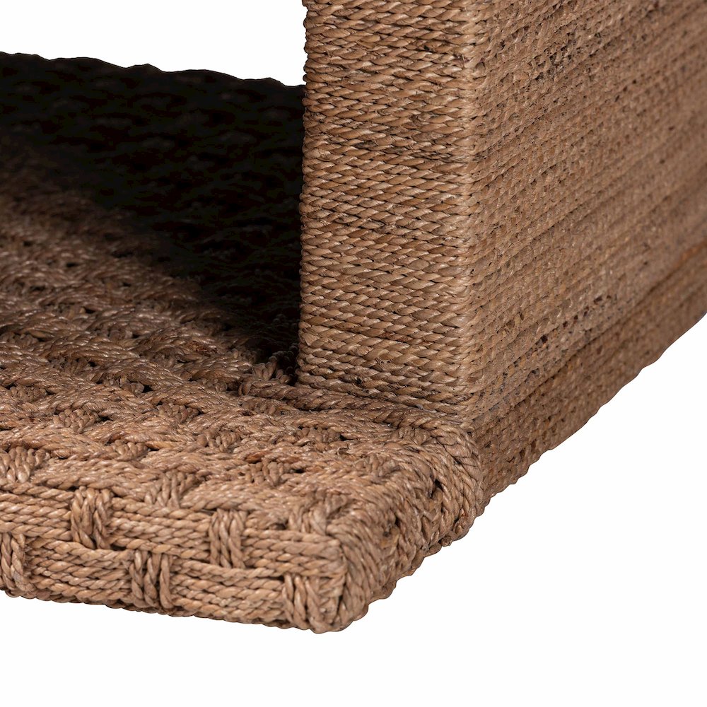 Rhinos Handwoven Seagrass Coffee Table. Picture 5