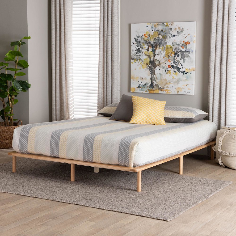 Calhoun Japandi Queen Size Bed Frame. Picture 6