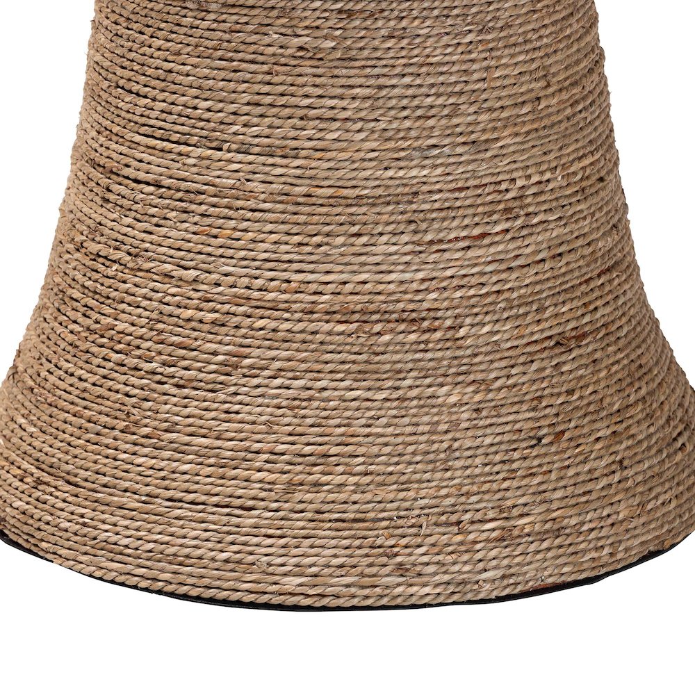 Cady Japandi Natural Jute Side Table. Picture 2