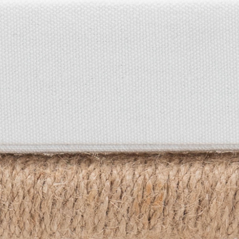 Maliyah Japandi Natural Jute Accent Bench. Picture 5
