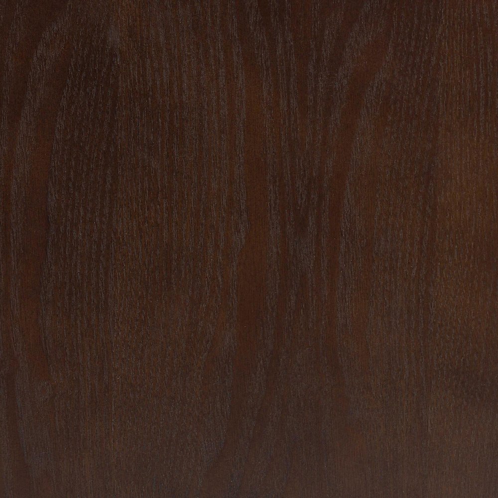 Nikolai Mid-Century Beige Fabric and Wenge Brown Wood 2-Drawer Nightstand. Picture 7