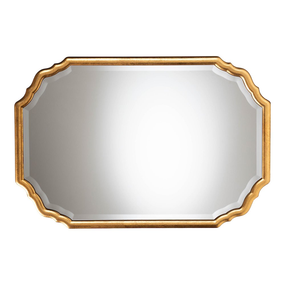 Pacino Antique Goldleaf Accent Wall Mirror. Picture 2