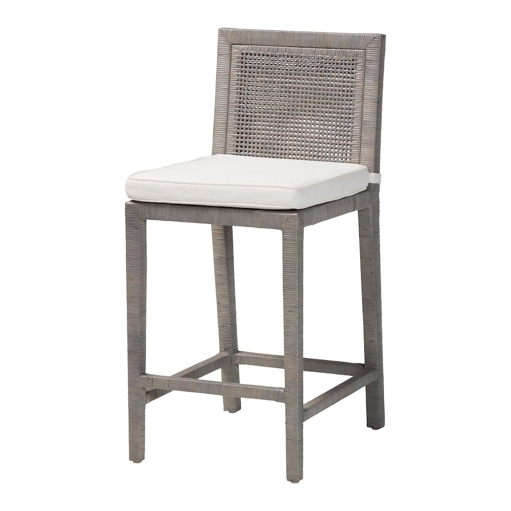 Sofia Natural Rattan Counter Stool. Picture 2
