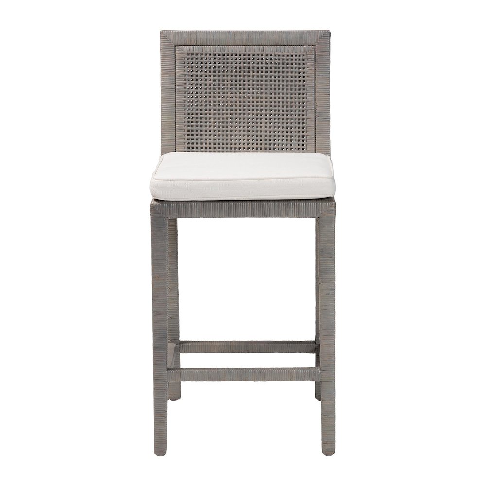 Sofia Natural Rattan Counter Stool. Picture 1