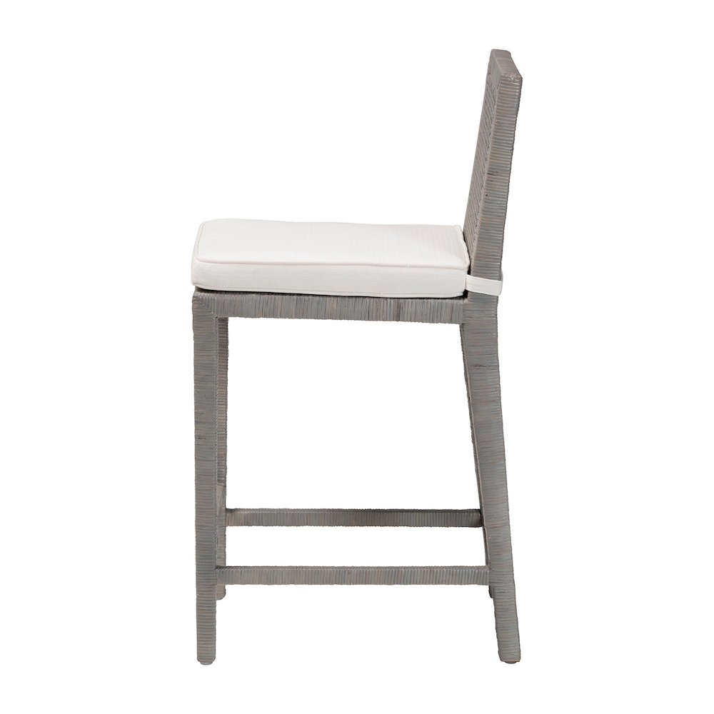Sofia Natural Rattan Counter Stool. Picture 3
