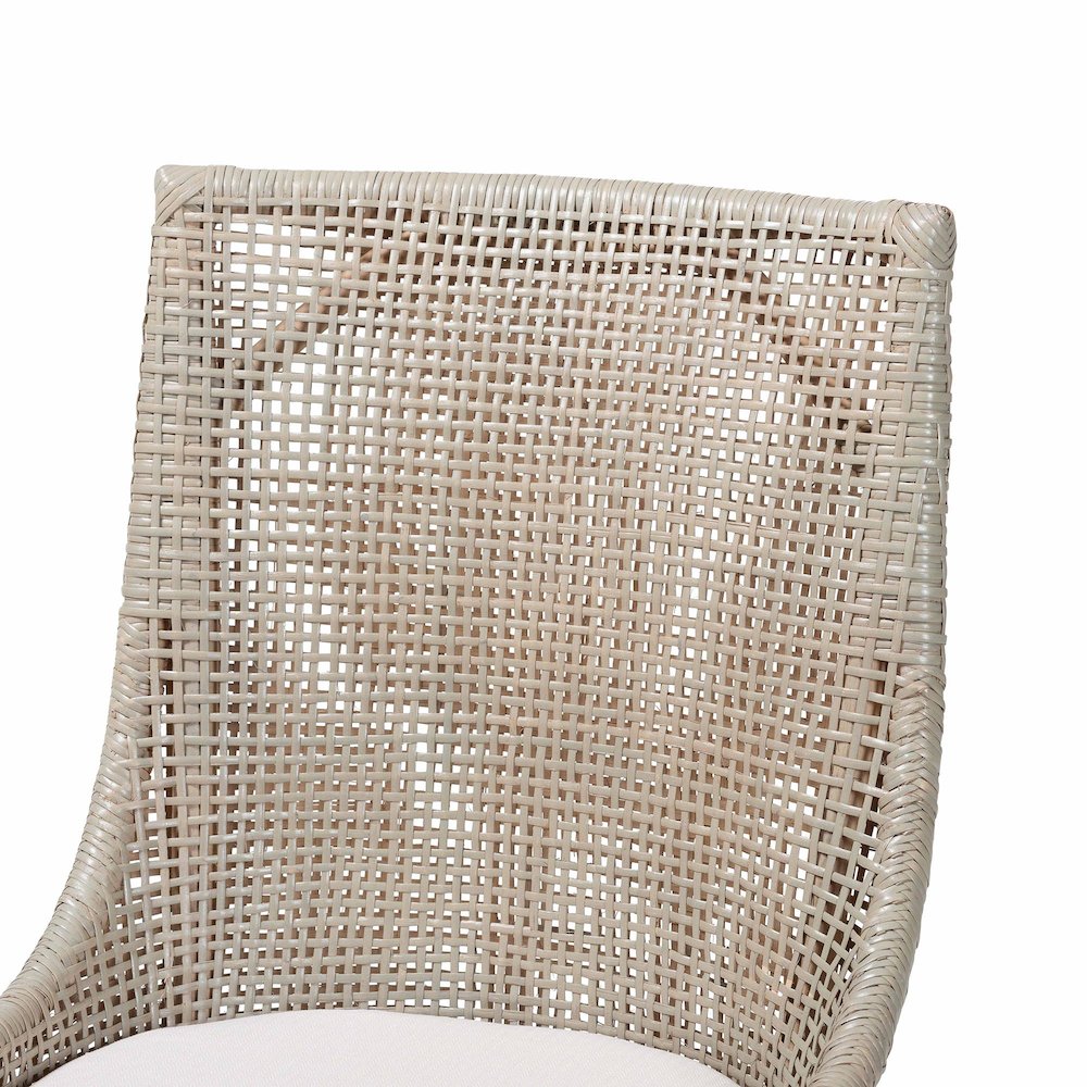 Bella Rattan Dining Chair. Picture 5