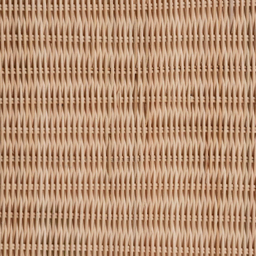 Oxford Braided Natural Rattan Console Table. Picture 6