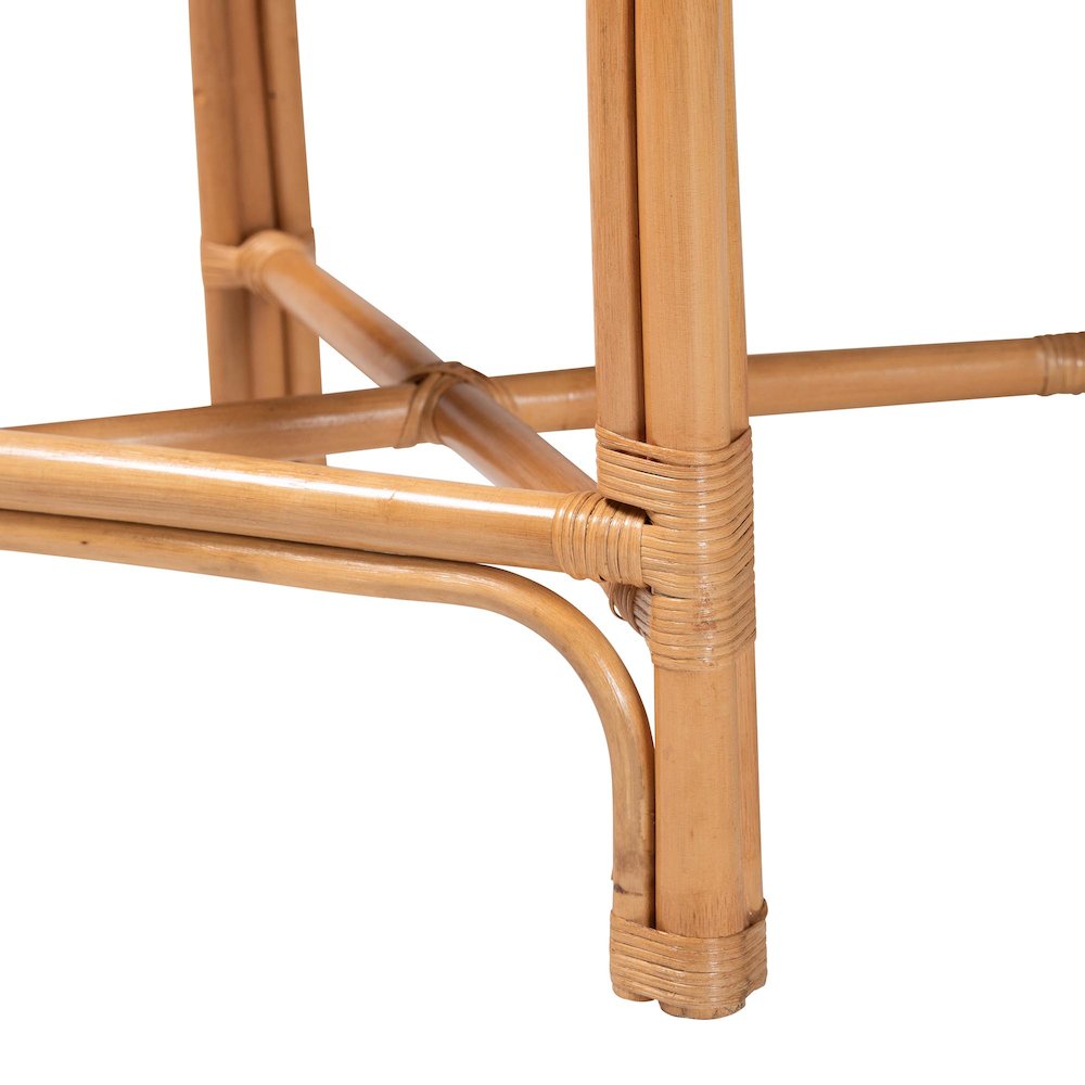 Oxford Natural Rattan Counter Stool. Picture 6
