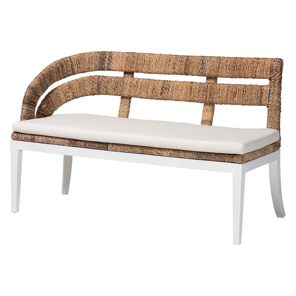 Ubud Seagrass Dining Nook Set. Picture 3