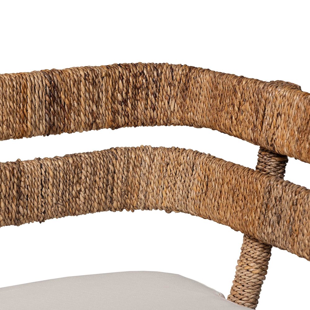 Ubud Seagrass Dining Nook Set. Picture 7
