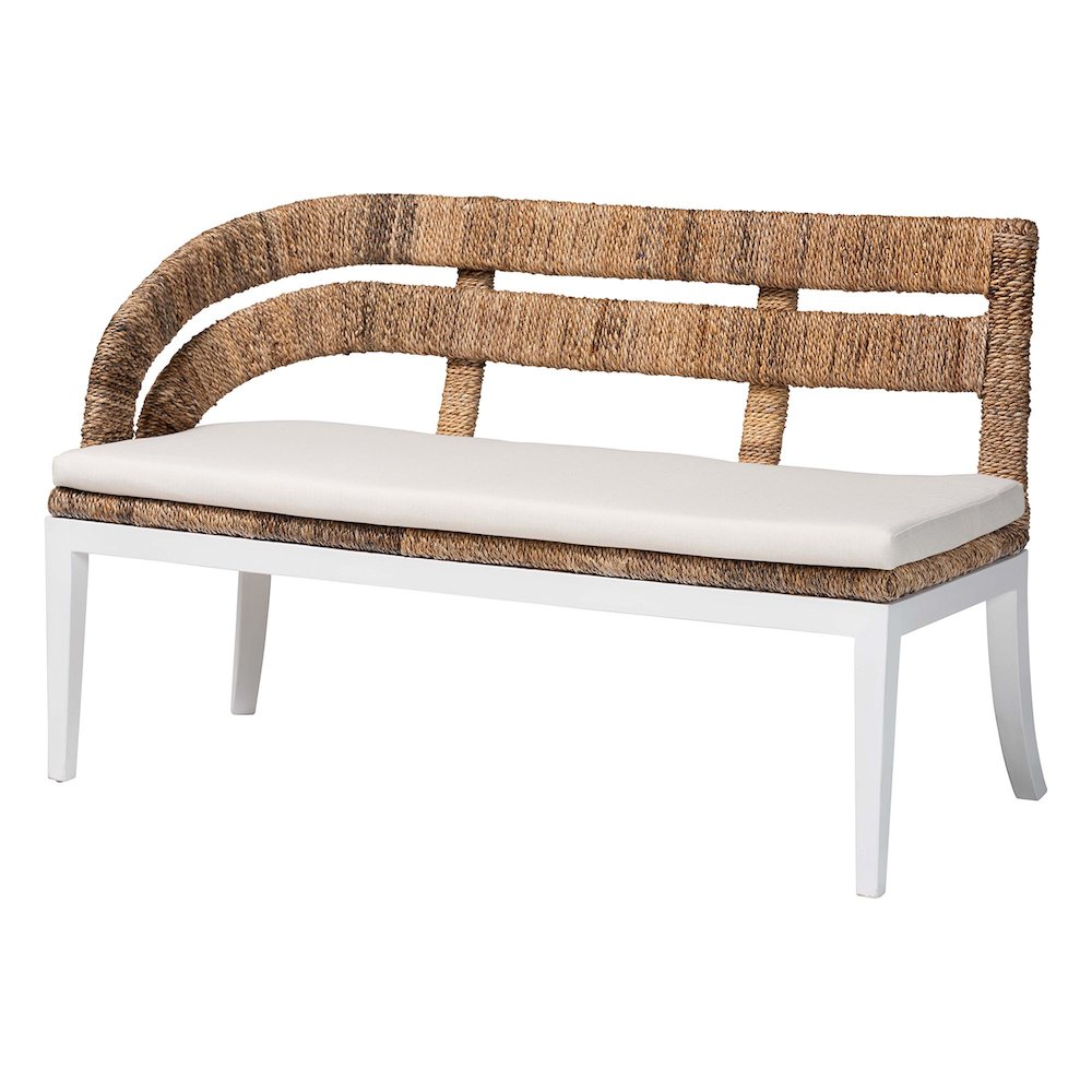 Ubud Seagrass Dining Nook Set. Picture 1