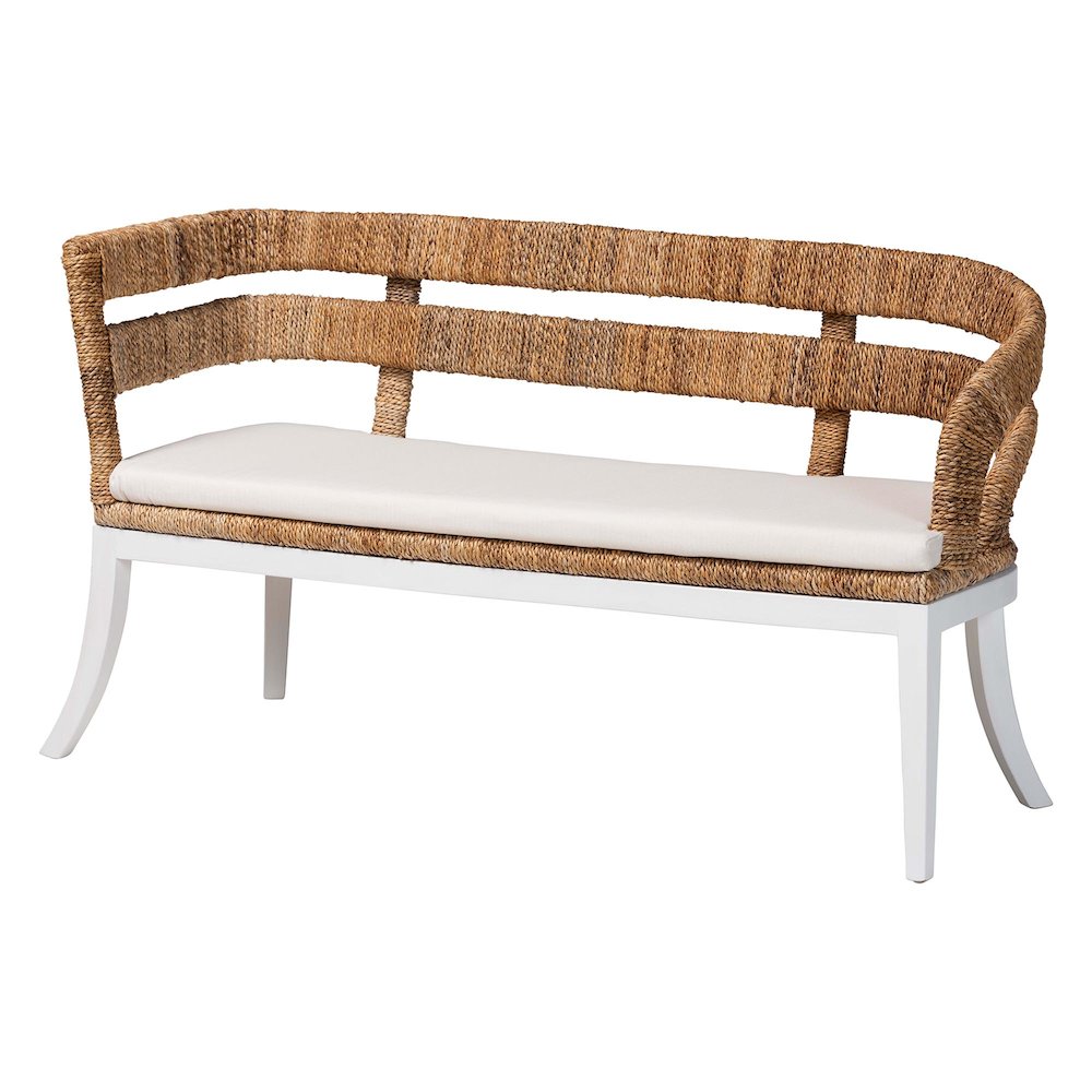 Ubud Seagrass Dining Nook Set. Picture 3