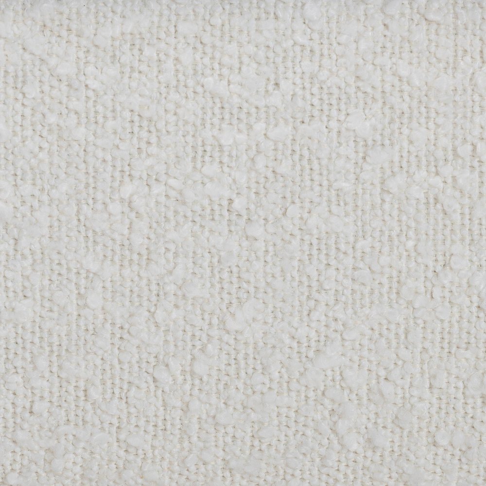 Albion Boucle Upholstered Platform Bed - Soft Fabric Queen Size Bed Frame. Picture 6