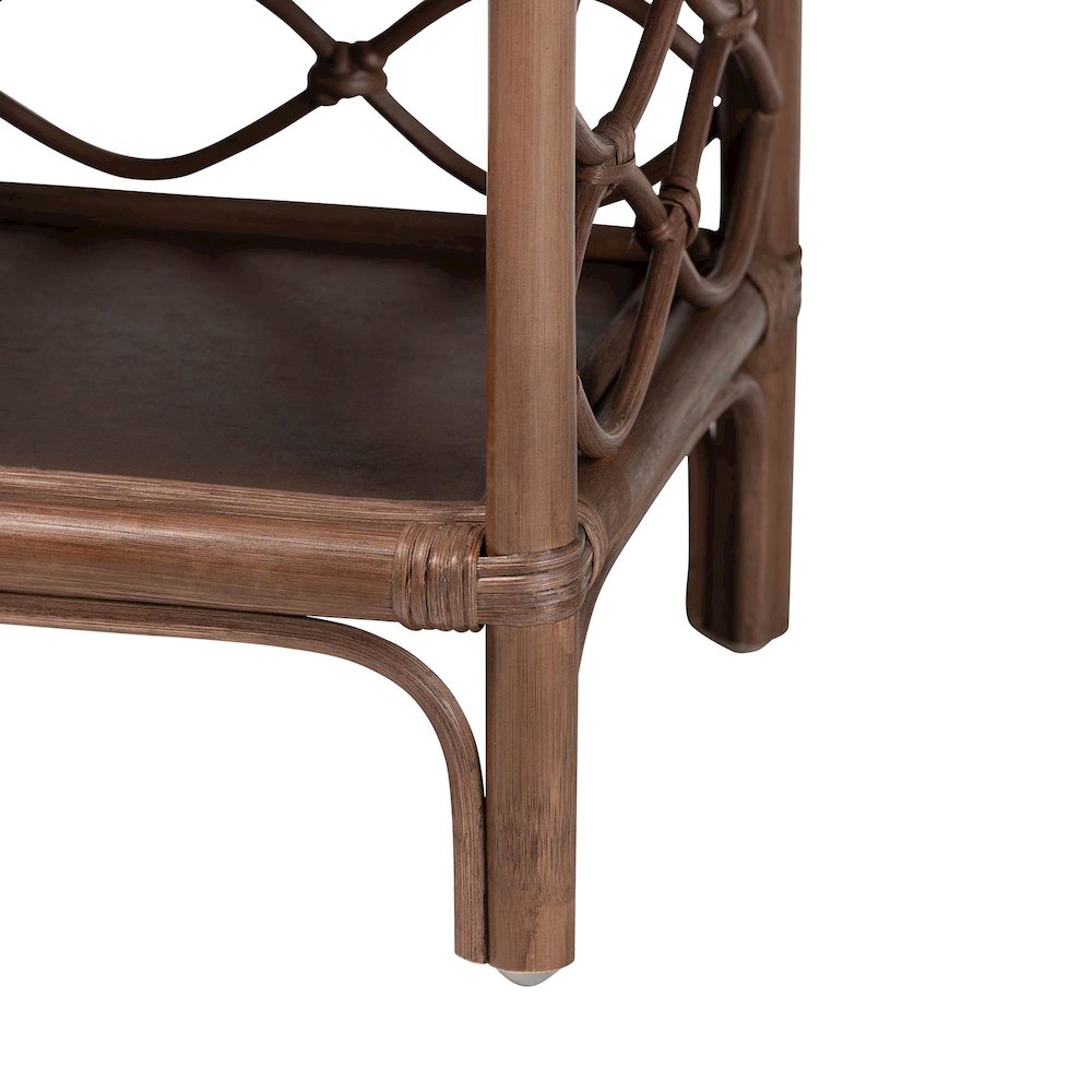 Akane Natural Rattan Nightstand. Picture 7
