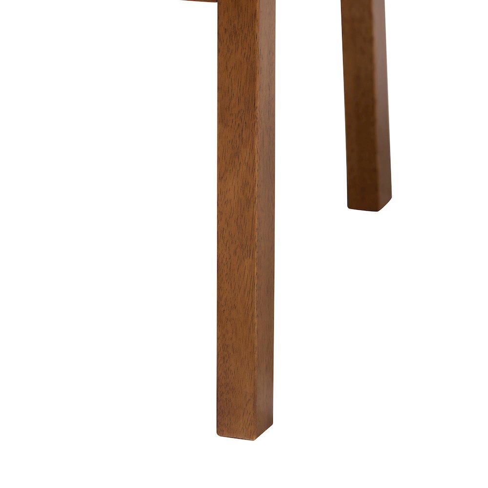 Biana Boucle Dining Chair - Modern Upholstered Accent Armchair. Picture 6