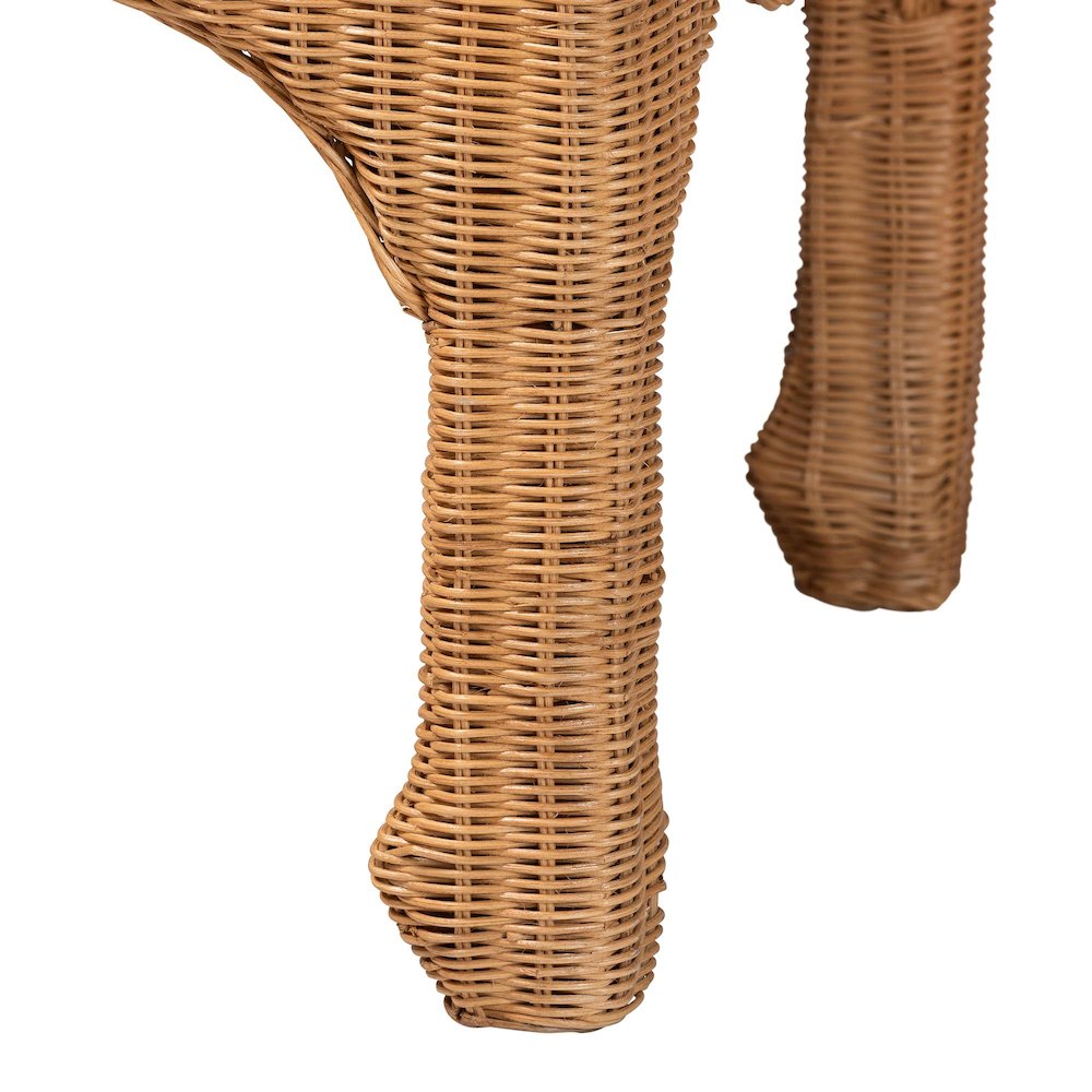 Abena Ming Style Natural Rattan Coffee Table. Picture 5