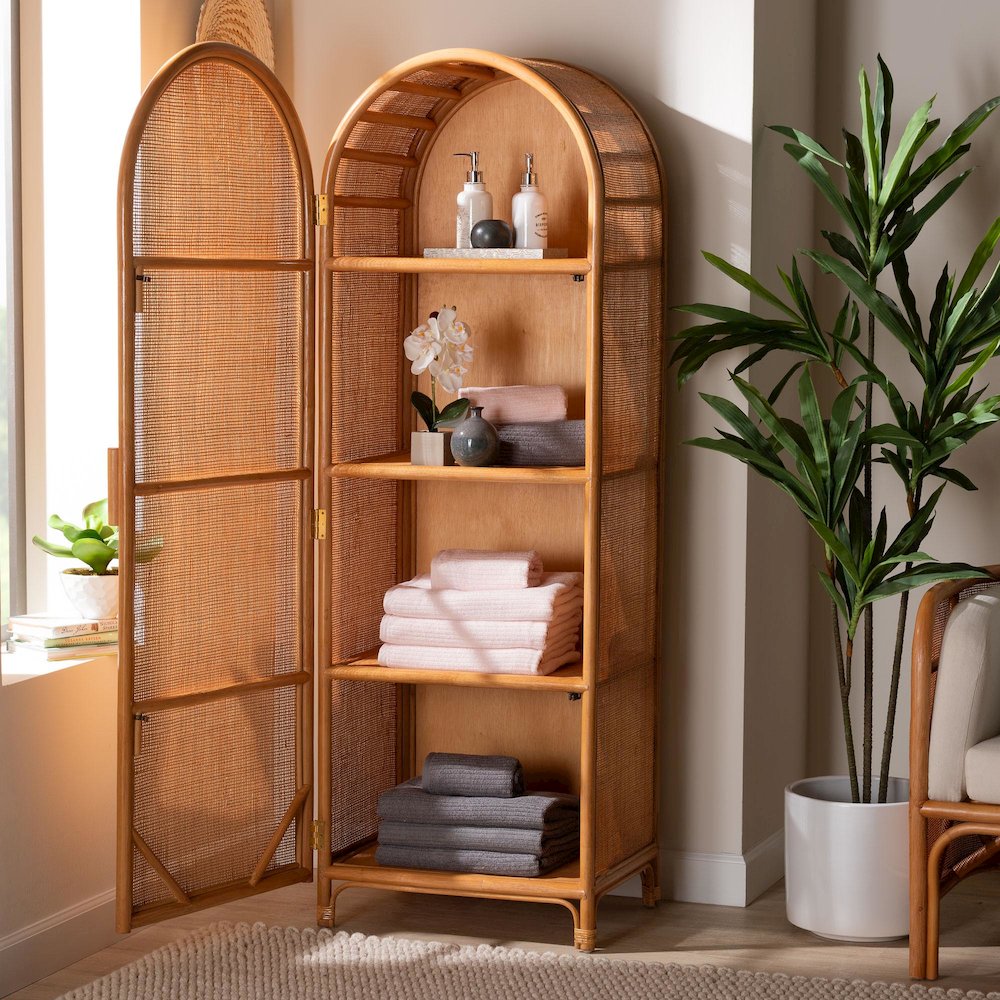 Paloma Natural Rattan Decorative Cabinet. Picture 10