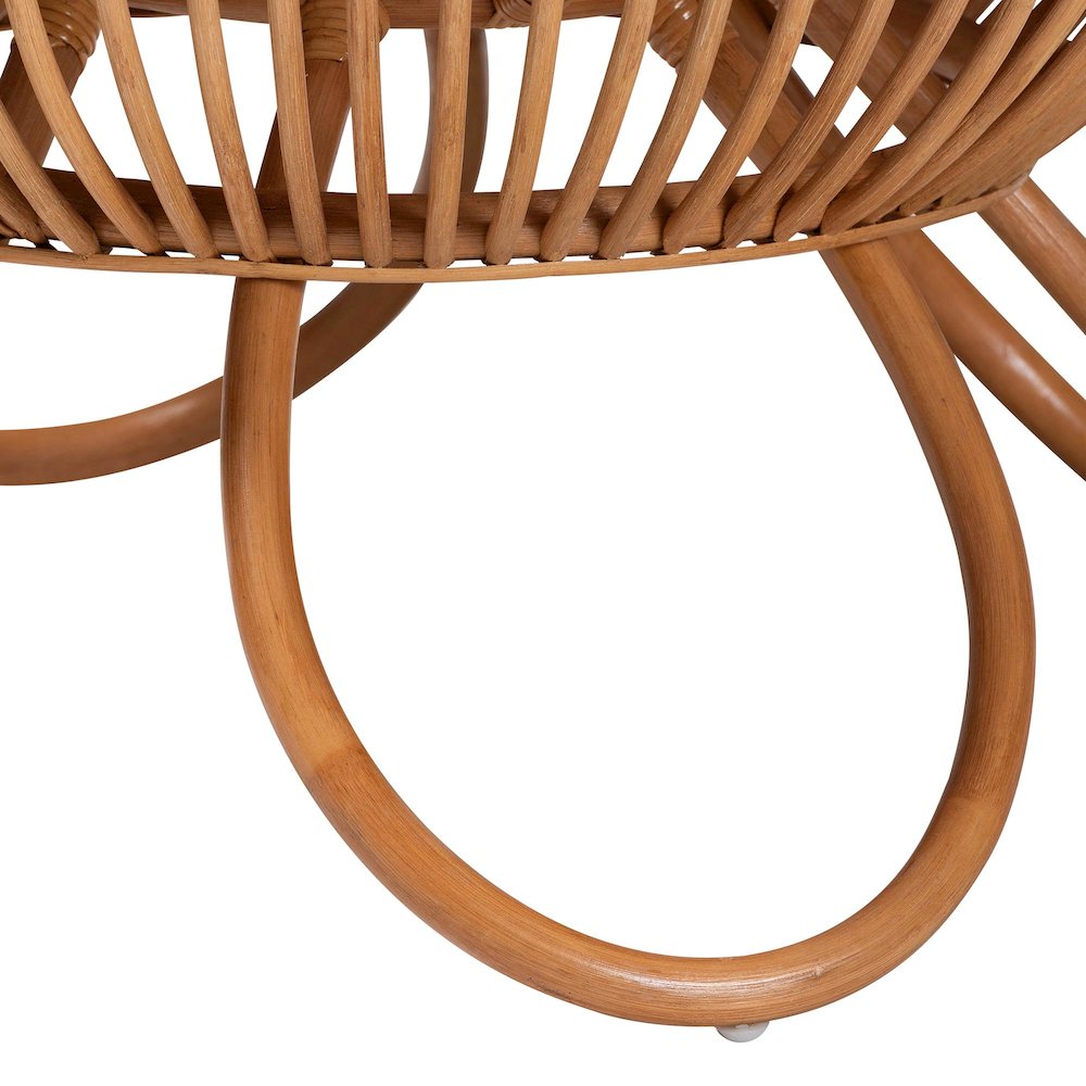 Abel Natural Rattan Coffee Table. Picture 5