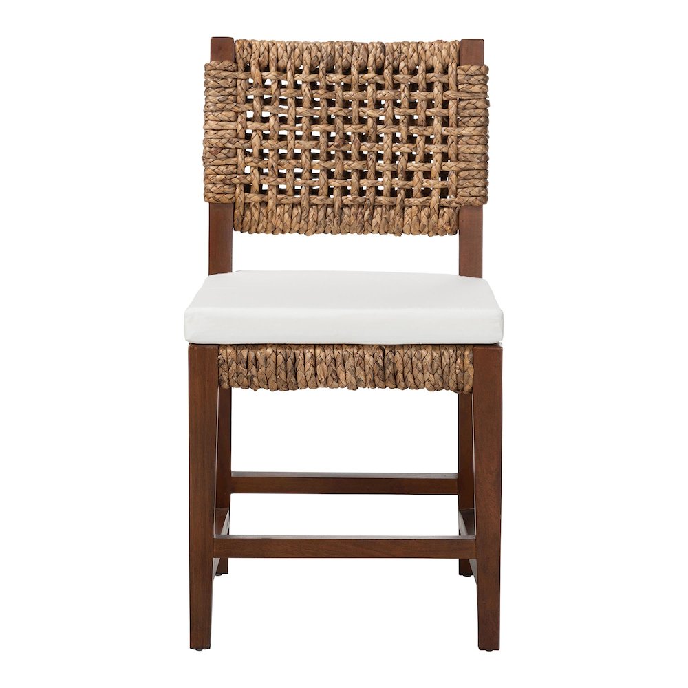 Alise Handwoven Seagrass Dining Chair. Picture 3