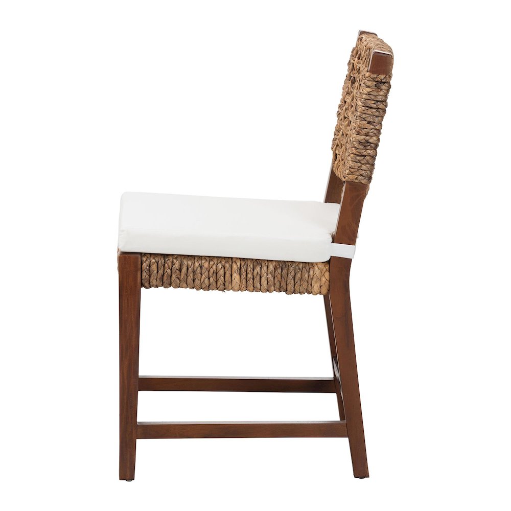 Alise Handwoven Seagrass Dining Chair. Picture 4