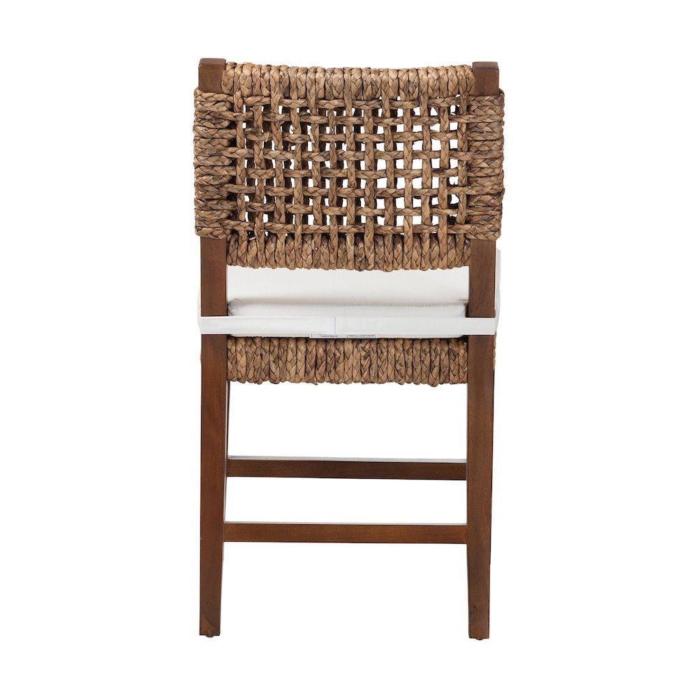 Alise Handwoven Seagrass Dining Chair. Picture 5