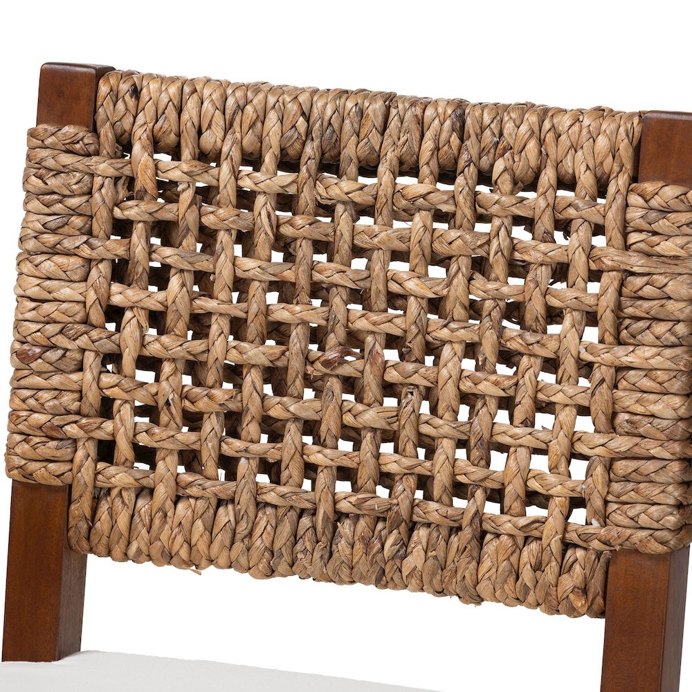 Alise Handwoven Seagrass Dining Chair. Picture 6