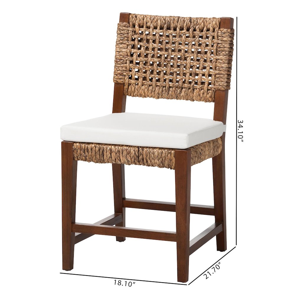Alise Handwoven Seagrass Dining Chair. Picture 10