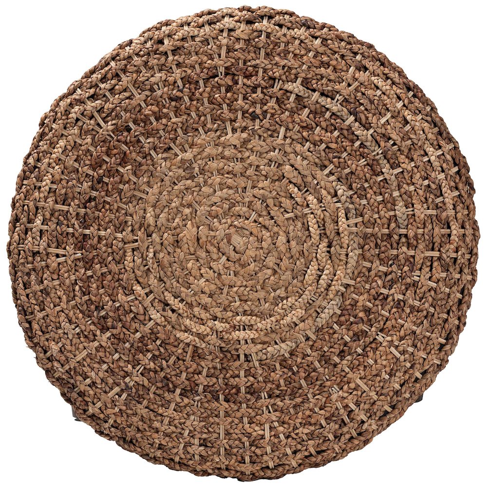 Bailey Handwoven Seagrass Storage Ottoman. Picture 6