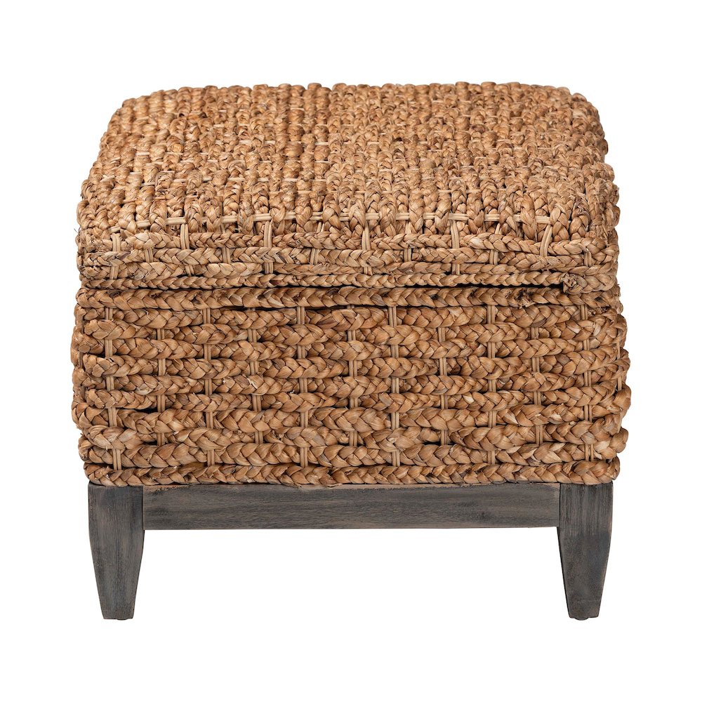 Bailey Handwoven Seagrass Storage Ottoman. Picture 4