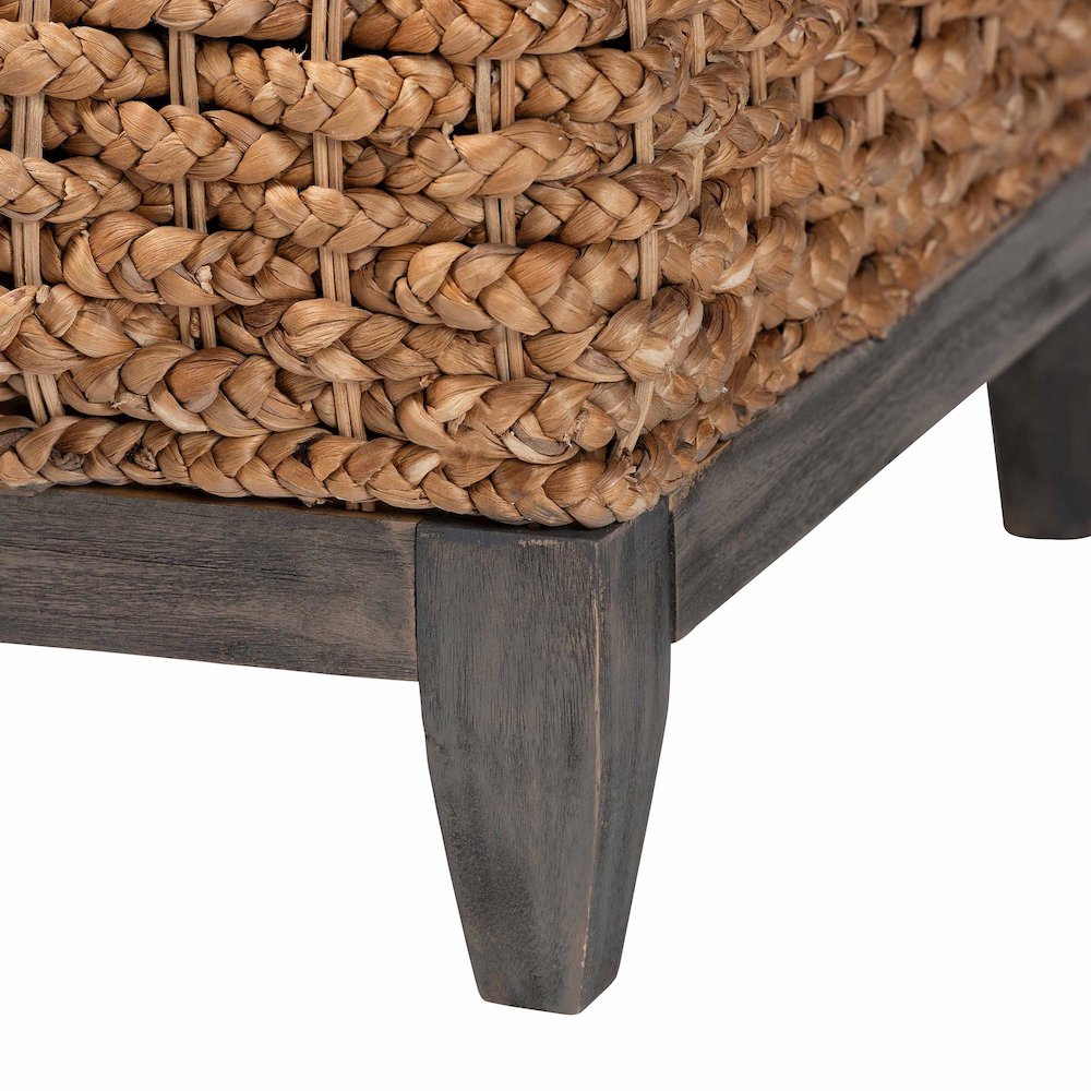 Bailey Handwoven Seagrass Storage Ottoman. Picture 6